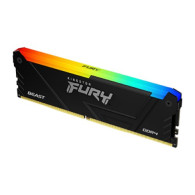 DDR4 KINGSTON 32GB 3200MHZ - FURY BEAST CL16 - RGB - KF432C16BB2A/32