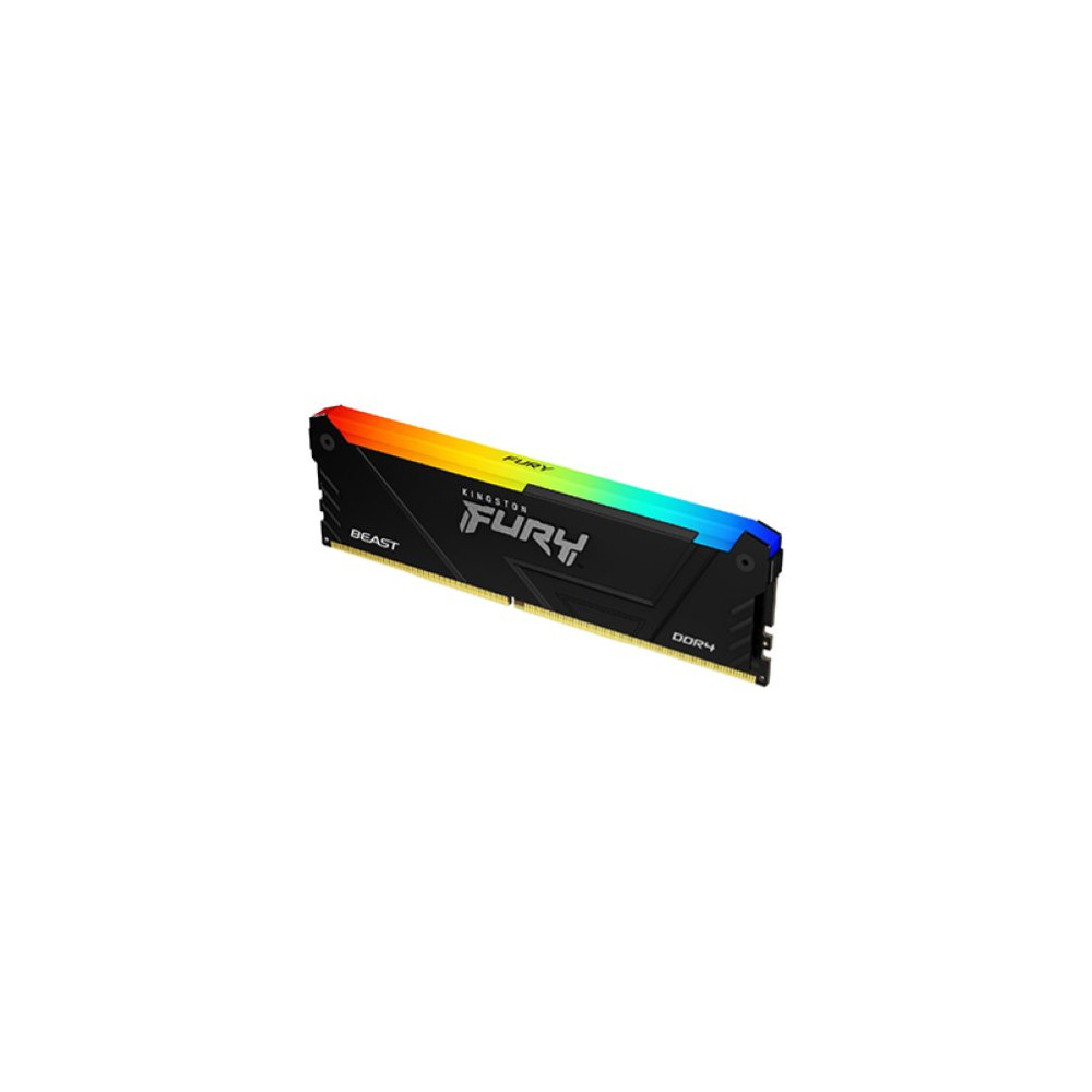 DDR4 KINGSTON 32GB 3200MHZ - FURY BEAST CL16 - RGB - KF432C16BB2A/32