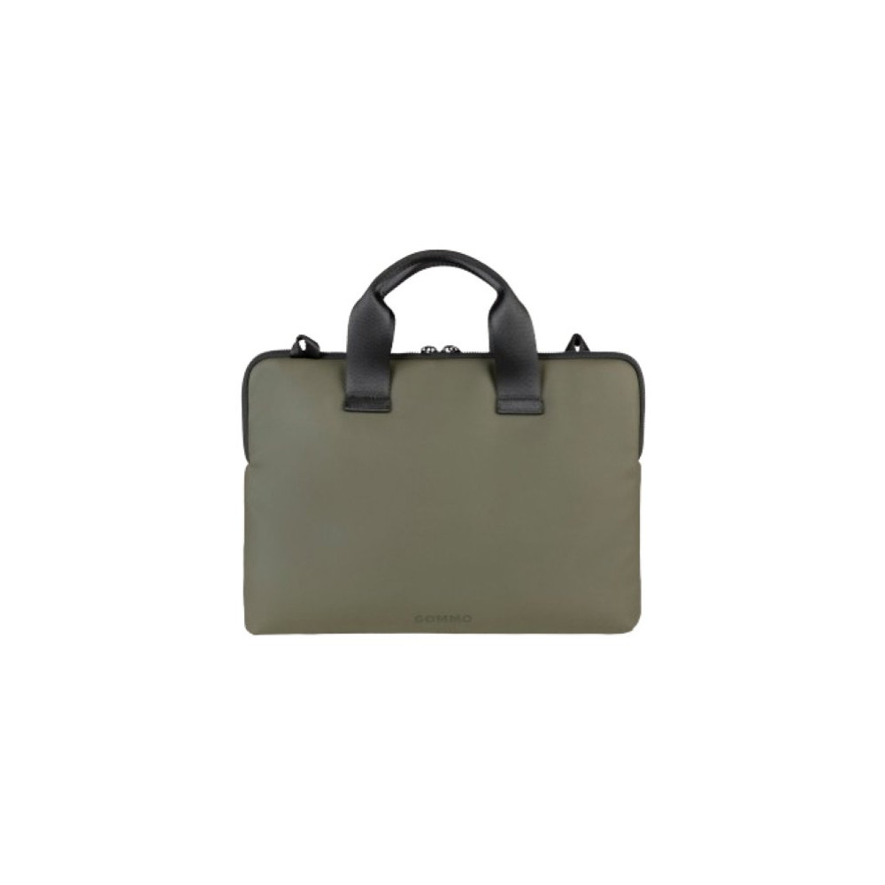 BORSA X NB TUCANO GOMMO SUPERSLIM 13"/14", VERDE MILITARE, PER NOTEBOOK 14" E MACBOOK AIR 15" - BSGOM1314-VM