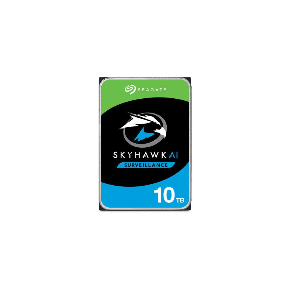 SEGATE HD SEAGATE SKYHAWK AI 10TB SATA3 3.5" 256MB CACHE 24X7 - (IDEALI PER DVR/PVR) ST10000VE001 - GAR. 3 ANNI