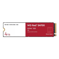 SSD WD RED M.2(2280) 4TB NVME SN700 PCIE 3.0 X4 READ: 3400MB/S-WRITE: 3100MB/S WDS400T1R0C