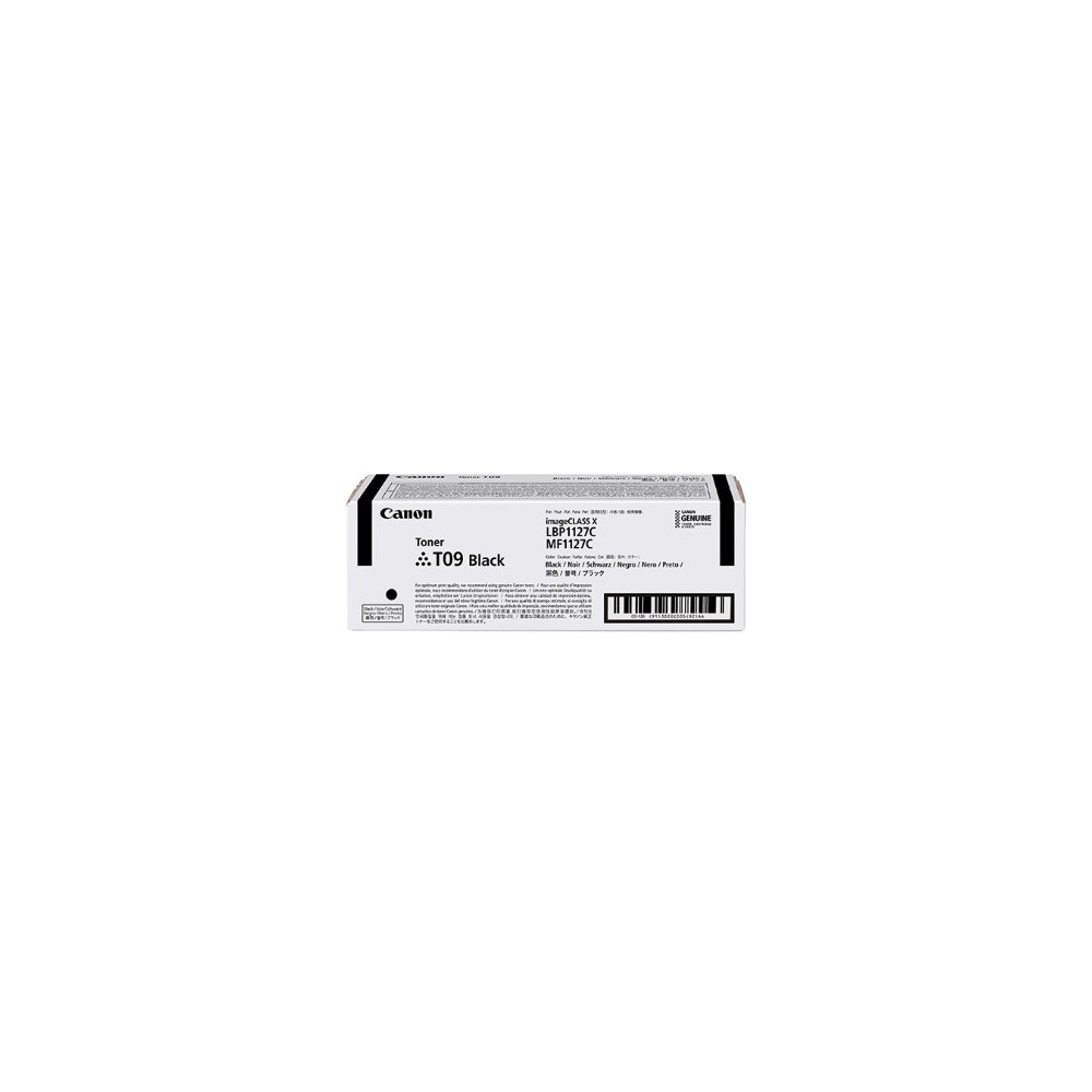 TONER CANON T09K BK 7.600PP X I-SENSYS X C1127P C1127I C1127IF