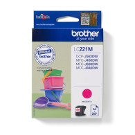 INK BROTHER LC-221M MAGENTA 260PP X DCP-J562DW MFC-J480DW MFC-J680DW MFC-J880DW