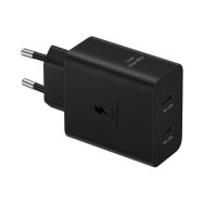 SAMSUNG CARICABATTERIA DA RETE SUPER FAST CHARGING 50W USB-C EP-T5020XBE BLACK