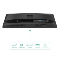 MONITOR AOC LED 23.8" WIDE 24P4U IPS 1920X1080 120HZ 4MS 300CD/MQ 50.000.000:1 2X2W MM REG.H PIVOT VGA HDMI DP USB