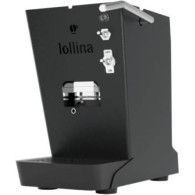 LOLLOCAFFÈ LOLLINA+ MACCHINA DA CAFFÈ NERA + 40 CIALDE 44MM