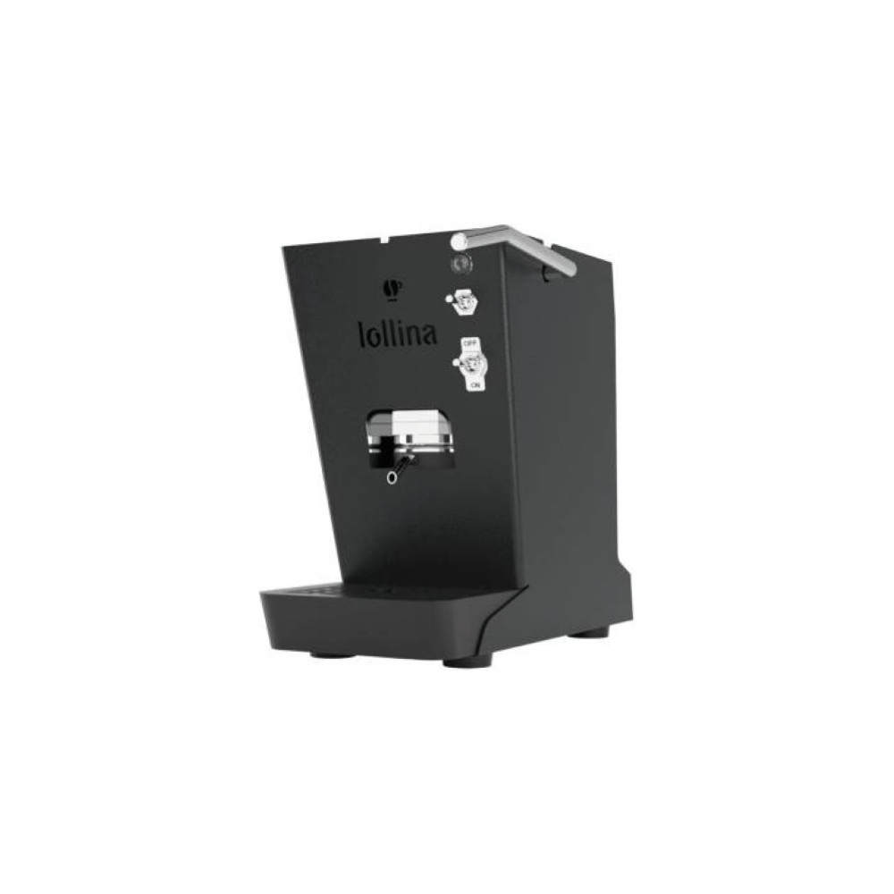 LOLLOCAFFÈ LOLLINA+ MACCHINA DA CAFFÈ NERA + 40 CIALDE 44MM