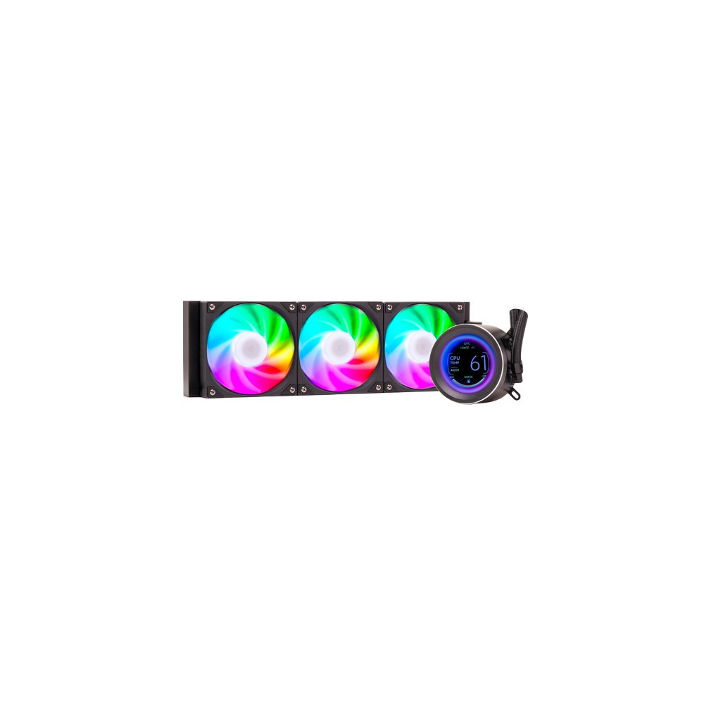 COOLER ITEK "ARCTIC SPHERE LCD 360" 360MM (RAFF. A LIQUIDO) LCD 2.8"+SW, PWM FAN,SKT UNIVERSALE - ITLCASL360