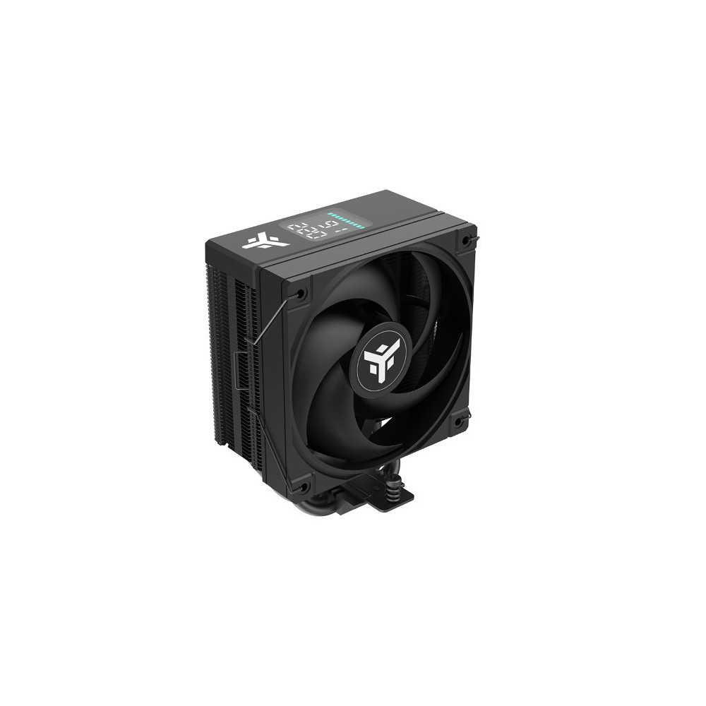 COOLER ITEK "ICY-4HAT" (RAFF. ARIA) 180W TDP, 4 HP, 12CM ARGB FAN,TEMPER. DIGITAL DISPLAY +SW - SKT UNIVERSALE - ITACI4HAT
