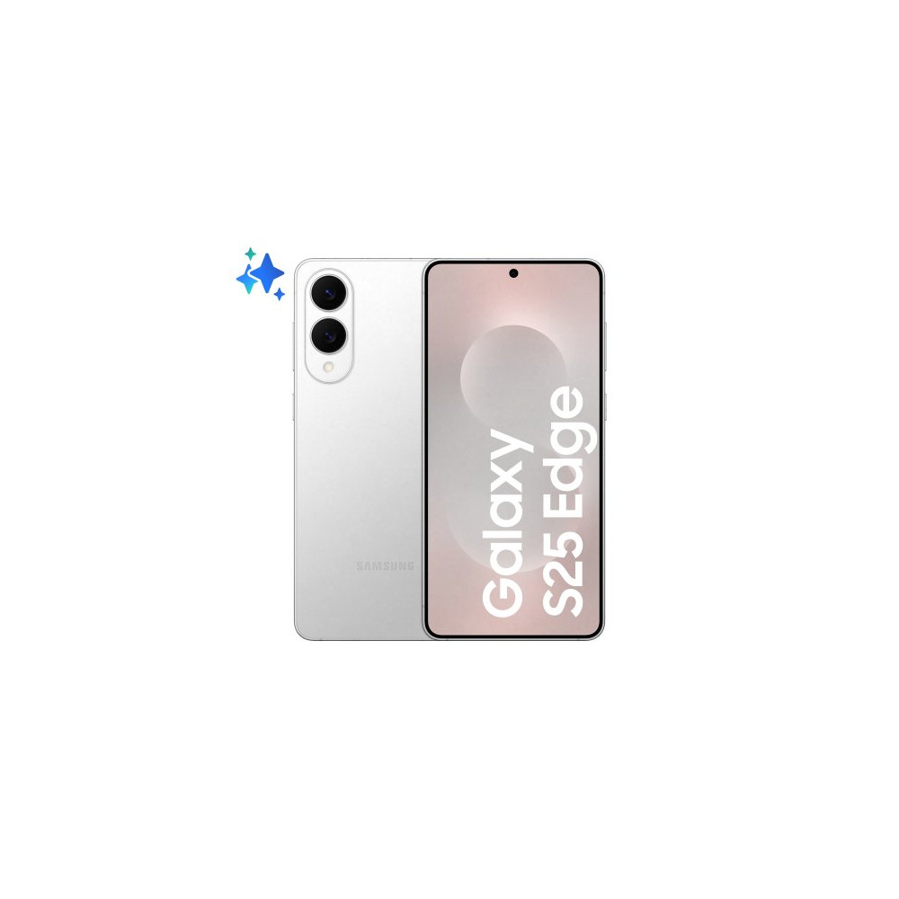 SAMSUNG S937 GALAXY S25 EDGE 5G 12+256GB TITANIUM SILVER EUROPA