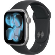 APPLE WATCH SERIE 11 42MM AC/SPACE GREY SB/BLACK S/M ITA MEQW4QL/A