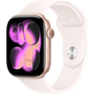 APPLE WATCH SERIE 11 46MM AC/ROSE GOLD SB/L BLUSH S/M ITA MEV64QL/A