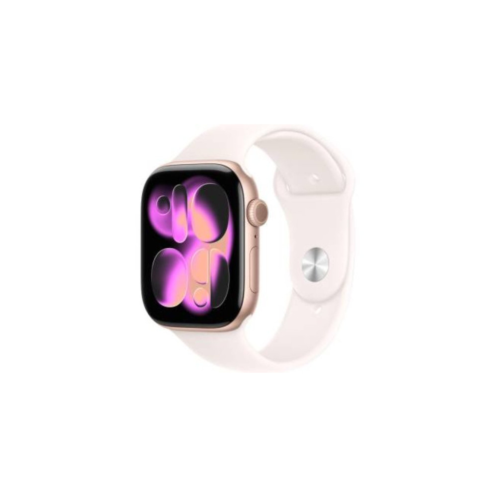 APPLE WATCH SERIE 11 46MM AC/ROSE GOLD SB/L BLUSH S/M ITA MEV64QL/A