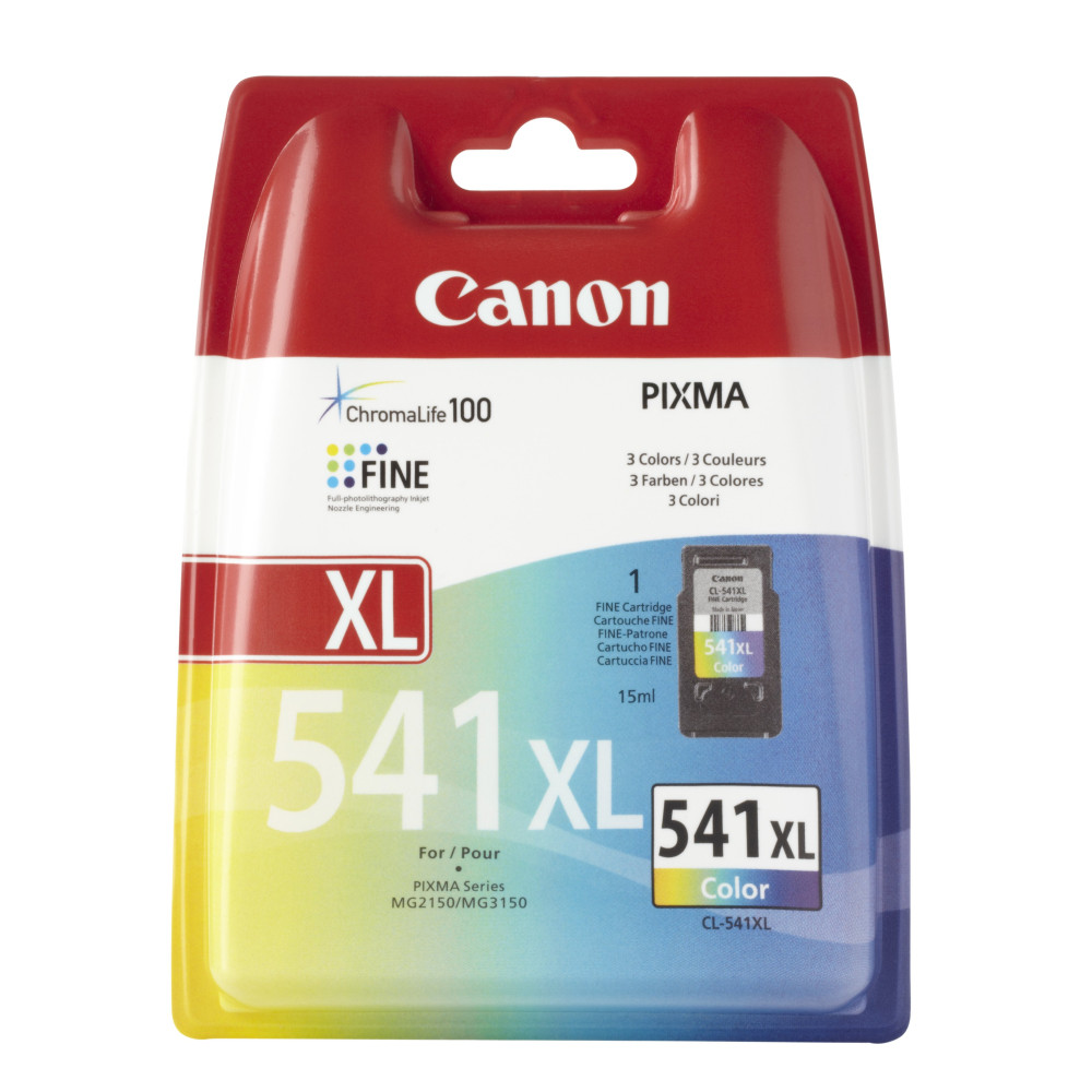CANON CL-541XL PER PIXMA MG 2150 3150 400PG CIANO MAGENTA GIALLO