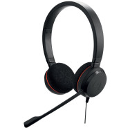 JABRA EVOLVE 20 CUFFIE CON MICROFONO USB COLORE NERO