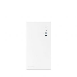 NUWO CASE OFFICE M-ATX EGUERA A103 0.60MM SPCC USB3.0 80MM FRONT METAL SIDE METAL BIANCO