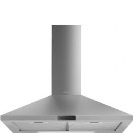 SMEG CAPPA ASPIRANTE A MURO 60CM 180W D INOX LUCE LED KDE600EX
