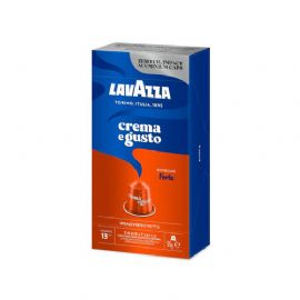 LAVAZZA CREMA E GUSTO FORTE 10 CAPSULE COMPATIBILE CON NESPRESSO