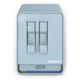 QNAP QMIROPLUS-201W NAS CHASSIS DESKTOP CELERON J4125 2GHz RAM 4GB-2 BAY HDD/SSD 2.5