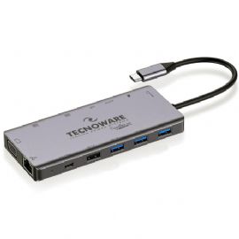 DOCKING STATION 13IN1 TYPE-C TECNOWARE