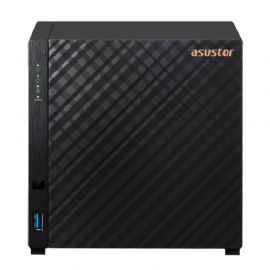 ASUSTOR AS1104T NAS CHASSIS TOWER REALTEK RTD1296 1.4GHz RAM 1GB-4 BAY HDD/SSD 2.5