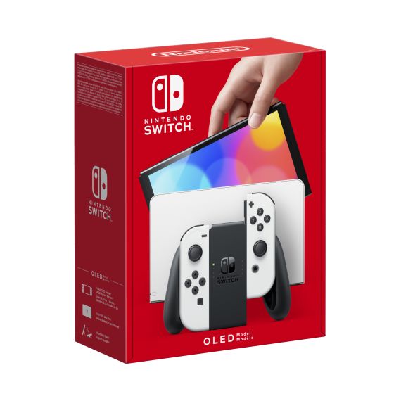 CONSOLE NINTENDO SWITCH OLED BIANCO/NERO