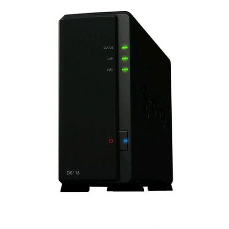 SYNOLOGY DS118 NAS SERVER 1 BAY HDD/SSD 2.5