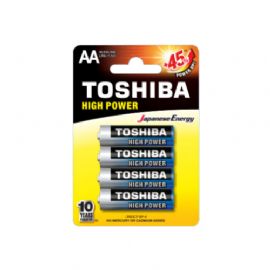 BATTERIE TOSHIBA STILO LR6GCP BP-4 AA ALCALINE 4PZ