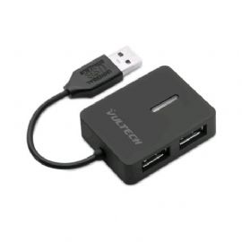 VULTECH HU-04USB2 HUB 4 PORTE USB USB 2.0 480 Mbps NERO