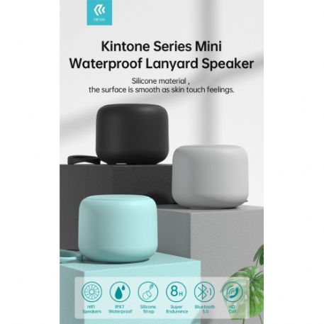 SPEAKER DEVIA BTH 5.0 5W WATERPROOF NERO