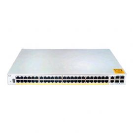 CISCO CATALYST C1000-48P-4G-L SWITCH GESTITO L2 24 x 10/100/1000 (PoE+) + 24 x 10/100/1000 + 4 x Gigabit SFP (uplink) PoE+ (370 W) MONTABILE SU RACK