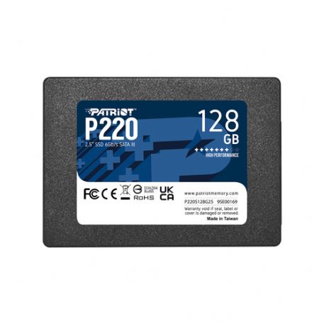 PATRIOT SSD INTERNO P220 128GB SATA3 2,5