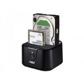 DOCKING STATION ADJ HDD2.5/3.5 MAX8TBBK DOUBLE CLONAZIONE USB 3.0 SATA